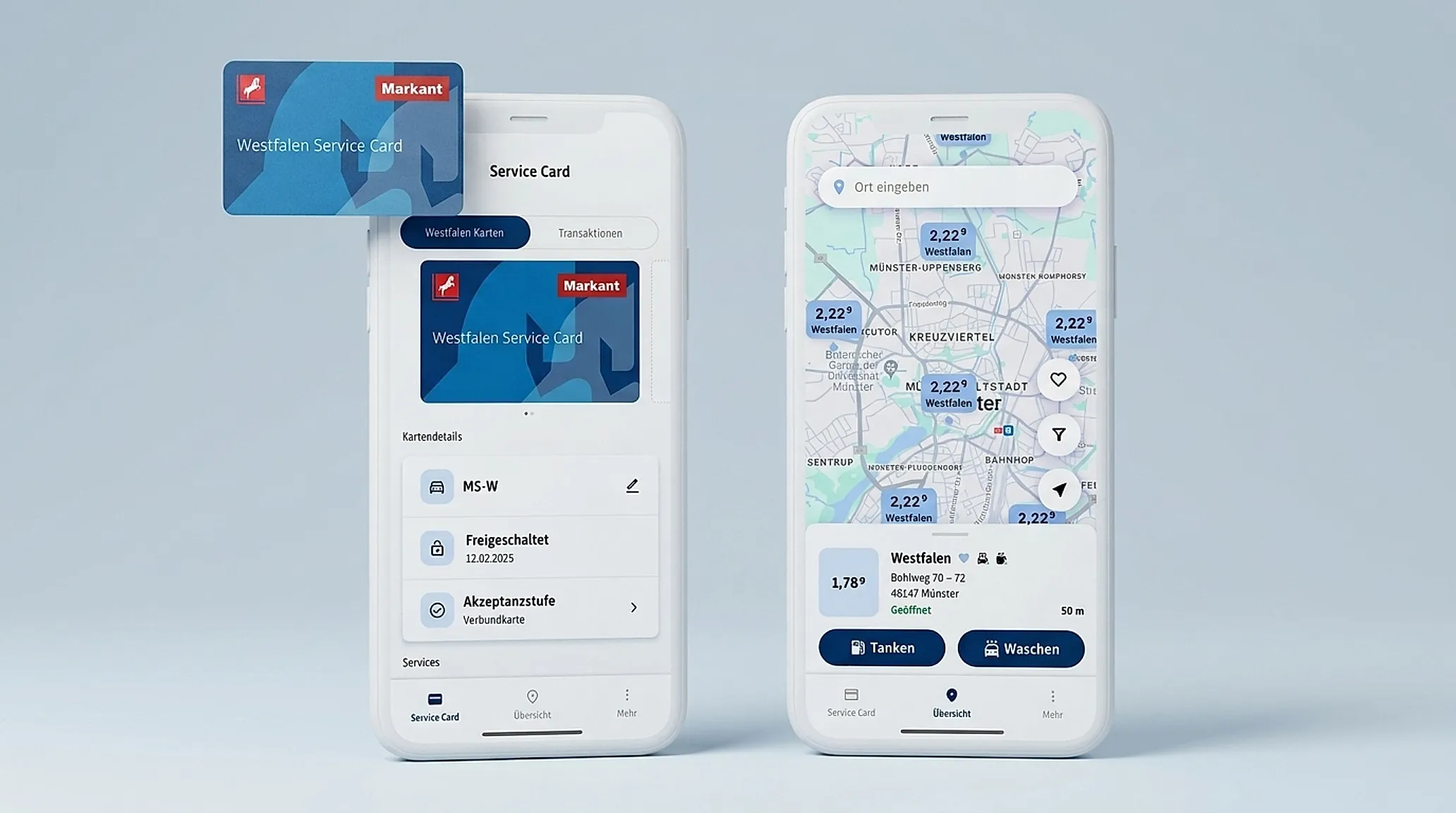 Westfalen Mobility App